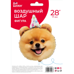 Шар (28''/71 см) Фигура, Собачка в колпачке, 1 шт. в уп., 26959