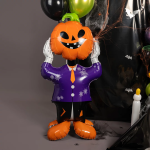 Шар 3D (61''/155 см) Фигура на подставке, Джек Тыква, 1 шт. в уп., 27067