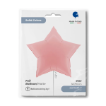 Шар (36''/91 см) Звезда, Светло-розовый, Макарунс, 1 шт. в уп., 362M03PK-P