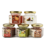 Свеча ароматическая, в банке, Рождественский венок, 5*6 см, 1 шт., 5080216