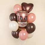 Шар (24''/61 см) Фигура, Кофе, 1 шт. в уп., G72240-P