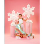 Шар (27''/69 см) Фигура, Новогодние коньки, 1 шт., G72155