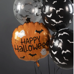 Шар (18''/46 см) Фигура, Тыква на Хэллоуин, Оранжевый, 1 шт., 26306P