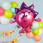 Шар (38''/97 см) Фигура, Смешарики, Ежик, 1 шт. в уп., 515102