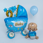 Шар (20''/51 см) Фигура 3D, Малыш Мальчик, 1 шт. в уп., 24888