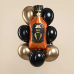 Шар (34''/86 см) Фигура, Бутылка Виски, 1 шт., 27429