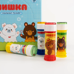 Мыльные пузыри Любимый мишка, 60 мл. 36 шт., 500416
