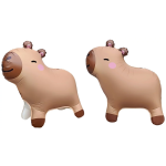 Шар 3D (24''/61 см) Фигура, Капибара, 1 шт., 27114