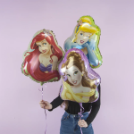 Шар (27''/69 см) Фигура, Принцесса Белль, 1 шт., 555002