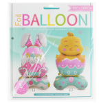 Шар 3D (58''/147 см) Фигура на подставке, Цыпленок в яйце, 1 шт. в уп., 24556