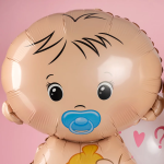 Шар (26''/66 см) Фигура, Малыш Мальчик, 1 шт., 901751