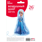 Шар (26''/66 см) Фигура, Холодное сердце, Эльза, 1 шт. в уп., 26437