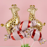 Шар с клапаном (16''/41 см) Мини-фигура, Жираф, 1 шт., 23618