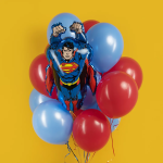 Шар (32''/81 см) Фигура, Герой в плаще, 1 шт. в уп., 24513