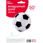 Шар 3D (50''/127 см) Сфера, Футбольный мяч, 1 шт. в уп., 27484
