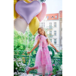 Шар (24''/61 см) Сердце, Люкс, Сиреневый, Сатин, 1 шт., 24845