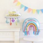 Шар (27''/69 см) Фигура, Радуга для Русалочки, 1 шт., 23673