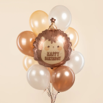 Шар (24''/61 см) Фигура, Ежик на День Рождения, 1 шт. в уп., G72258-P