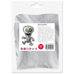 Шар с клапаном (16''/41 см) Мини-фигура, Танцующий скелет, 5 шт. в уп., 190801P5