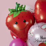 Шар (28''/71 см) Фигура, Клубника, 1 шт., 15480