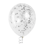 Конфетти фольга Звезда, Серебро, Хром, 1,5 см, 50 г., 6015354