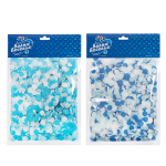 Конфетти тишью Круг, Голубой микс, 1 см, 50 г., 6015237