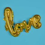 Шар (22''/56 см) Фигура, Надпись 