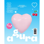 Шар (36''/91 см) Сердце, Зефирный, 1 шт. в уп., 942671