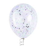 Конфетти купаж, Круг, фольга и тишью, Изящный микс, Металлик, 1 см, 50 г., 6015310