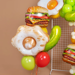 Шар (24''/61 см) Фигура, Бургер, 1 шт. в уп., 26928