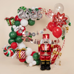 Шар (48''/122 см) Фигура 3D, Щелкунчик, Красный, 1 шт. в уп., 27142