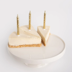 Свечи Белые звезды, Золото, Металлик, 0,8*8 см, 8 шт. с держат., 639248