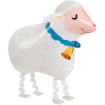 Шар 3D (27''/69 см) Ходячая Фигура, Овечка, 1 шт. в уп., R788P