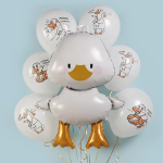 Шар (41''/104 см) Фигура, Гусь Обнимусь, 1 шт. в уп., 23520