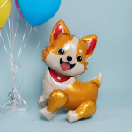 Шар (26''/66 см) Фигура 3D, Милый корги, 1 шт. в уп., 26328