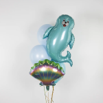 Шар (30''/76 см) Фигура, Дюк, Морской лев, 1 шт., 21886