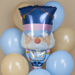 Шар (34''/86 см) Фигура, Щелкунчик, 1 шт., 901899