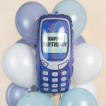 Шар (23''/58 см) Фигура, Мобильный телефон, Голография, 1 шт. в уп., G72252GH-P