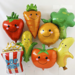 Шар (28''/71 см) Фигура, Клубника, 1 шт., 15480