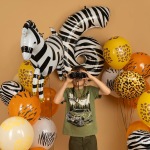 Шар (36''/91 см) Фигура, Зебра, 1 шт. в уп., 23551