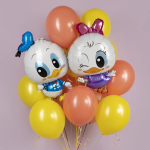 Шар (33''/84 см) Фигура, Утенок Дак, 1 шт. в уп., 24452