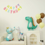 Шар (39''/99 см) Фигура, Слоненок в короне, 1 шт., 23314