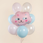 Шар (26''/66 см) Фигура, Облачко Вау, 1 шт. в уп., 943968