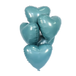 Шар (19''/48 см) Сердце, Бриз, 1 шт., 224227