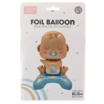 Шар 3D (25''/64 см) Фигура на подставке, Малыш Мальчик, 1 шт. в уп., 24895