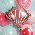 Шар (20''/51 см) Фигура, Морская ракушка, Розовый, 1 шт. в уп., 15430P