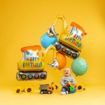 Шар (31''/79 см) Фигура, Экскаватор, 1 шт. в уп., 25290-P