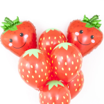 Шар (28''/71 см) Фигура, Клубника, 1 шт., 15480