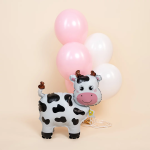 Шар (24''/61 см) Фигура 3D, Милая корова, 1 шт. в уп., 27307