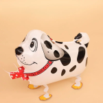 Шар 3D (24''/61 см) Ходячая Фигура, Собака Далматинец, Белый, 1 шт. в уп., R150WP